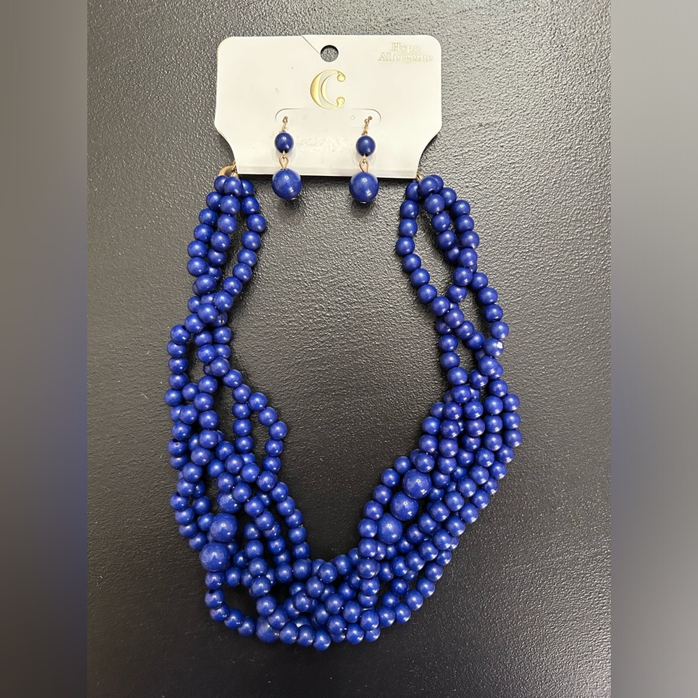 Charming Charlie Statement Necklace and Earrings